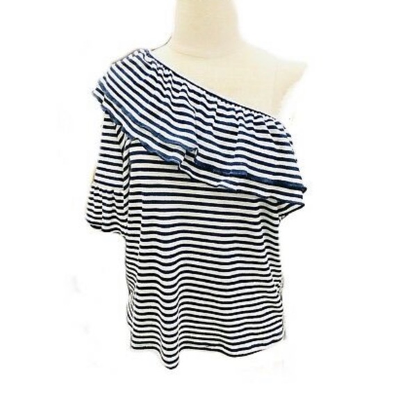 RO & DE Anthropology off shoulder top - Picture 5 of 6